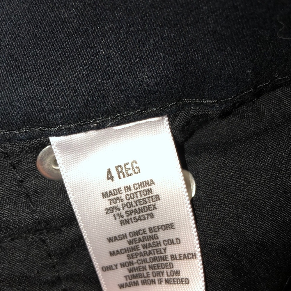 Black High Rise Jeans - Picture 3 of 4